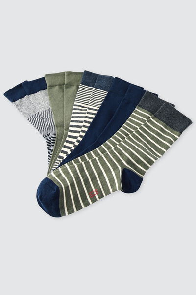 Chaussettes *5 rayées