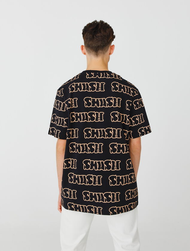 T-shirt imprimé "smash"