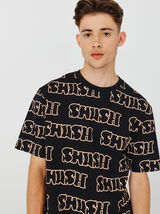 T-shirt imprimé "smash"