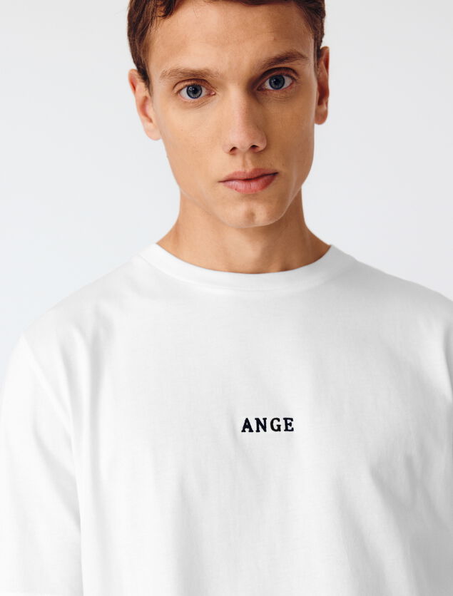 T-shirt imprimé ange/démon